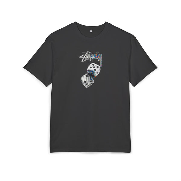 STUSSY FUZZY DICE OVERSIZED T-SHIRT