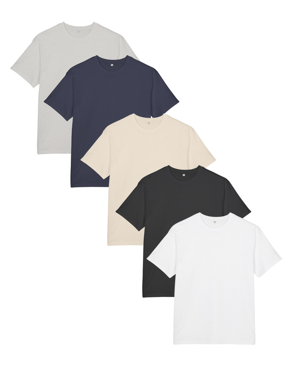 OVERSIZED T-SHIRT PACK OF 5